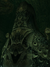 This huge statue is a symbolic representation of the Elder God
