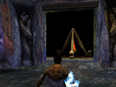 Raziel enters the cavern in Soul Reaver